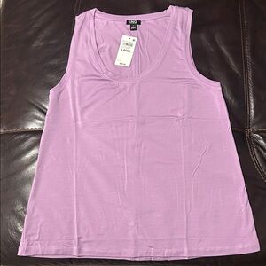 INC International Concepts Women's Purple Tank Top Sz L NWT